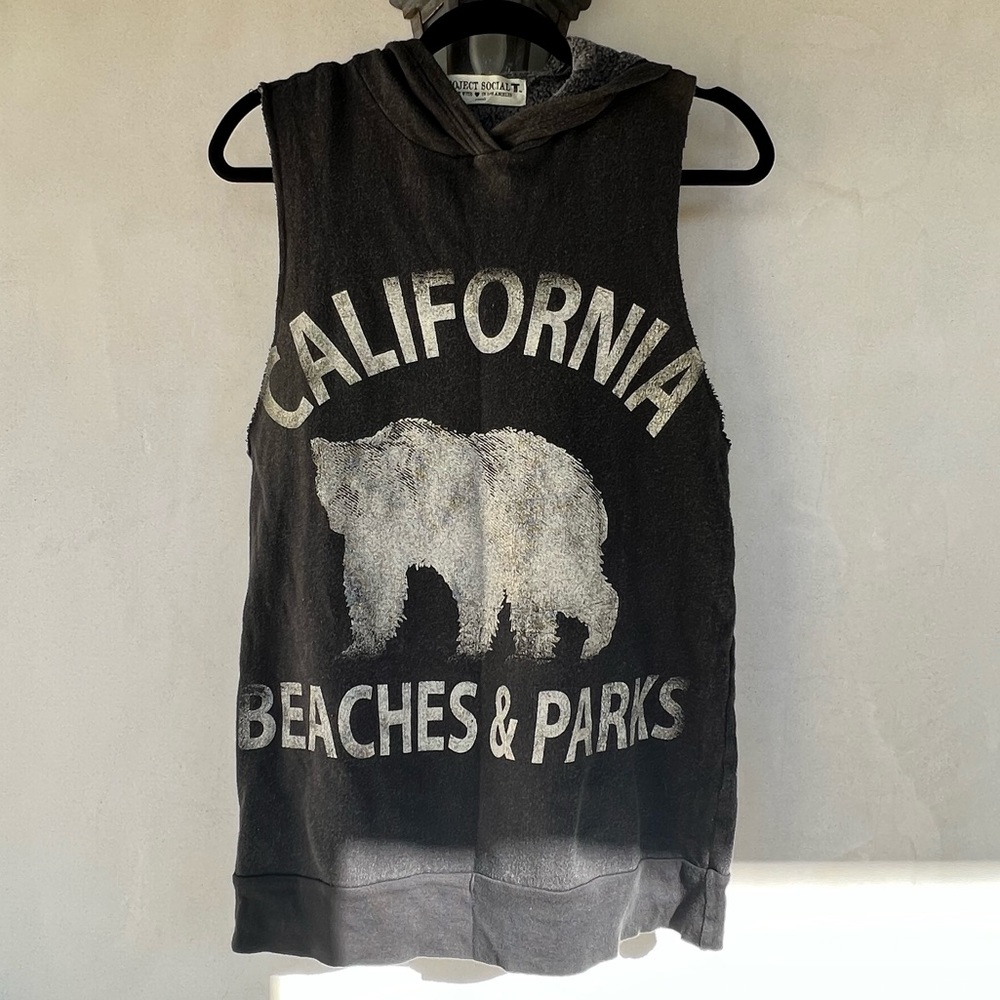 California sweatshirt tank hoodie